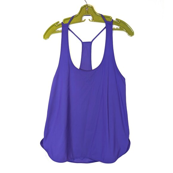 Lightweight soft Blue Lululemon flowy tank Size 4 - Picture 1 of 3